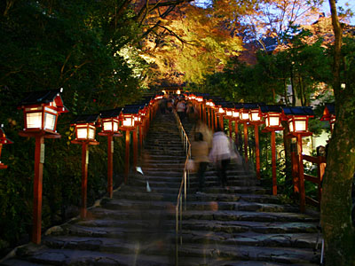 貴船神社参道