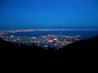 神戸の夜景