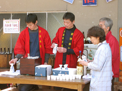 振る舞い酒