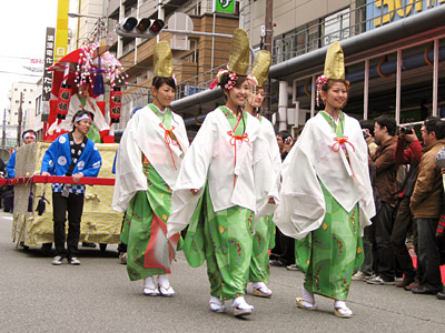 今宮戎神社 宝恵駕 御披露目