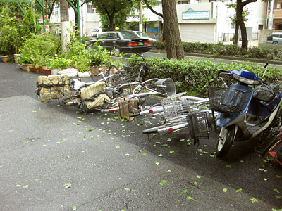 まとめて自転車