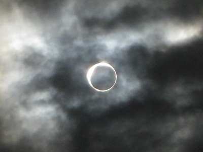 金環日食2012