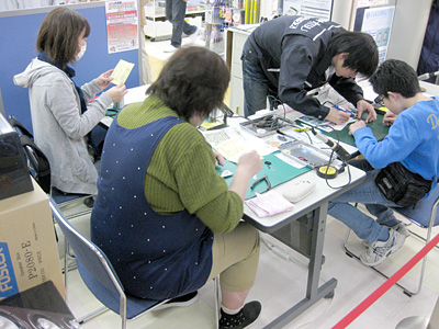 電子工作キット製作体験会