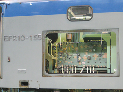 車両内部(EF210)