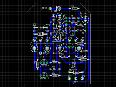 EAGLE 4.13r画面